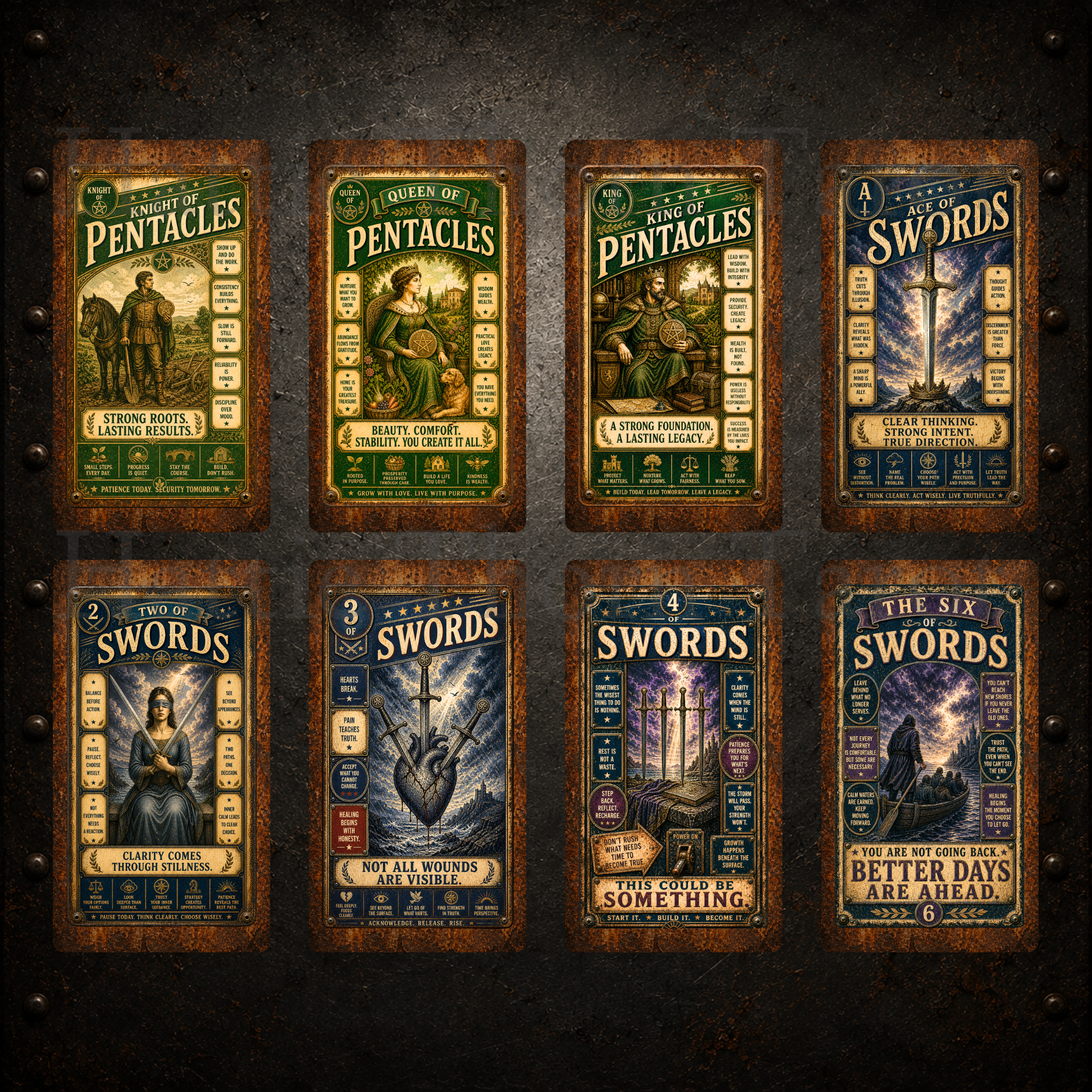 Forged in Truth Tarot ⚙️ Traditional wisdom. No-nonsense truth. Tarot messages in the style of times gone by.