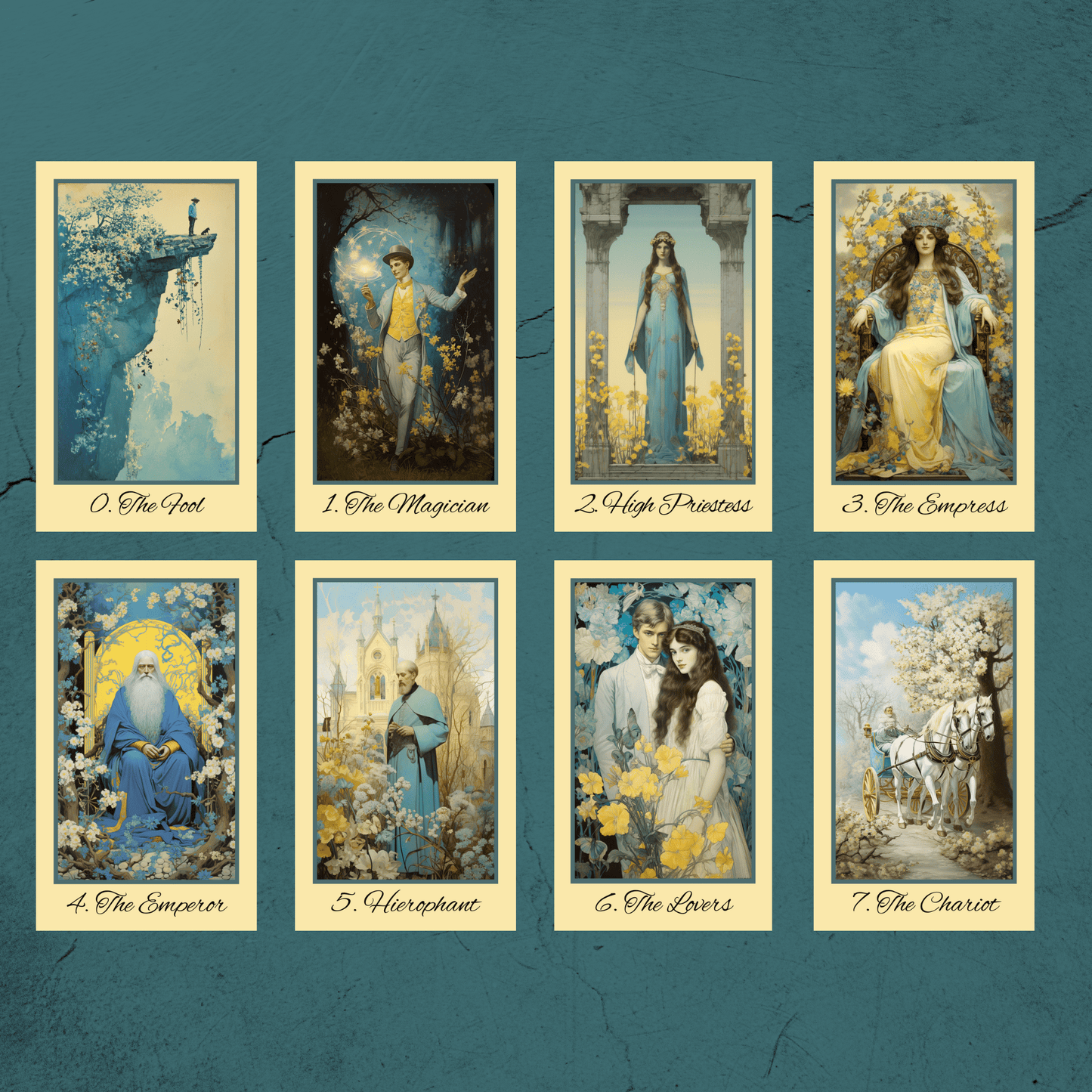 Bygone Spring Tarot š¼ A vintage - inspired tarot deck blooming with pastel charm and springtime nostalgia - Hattie Thorn Tarot