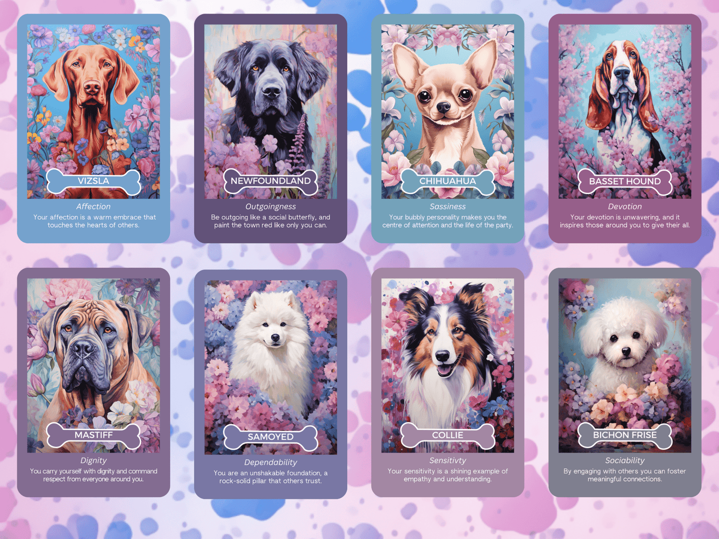 Dogs and Daisies Oracle 🐾 Loyal companions, blooming wisdom. - Hattie Thorn Tarot