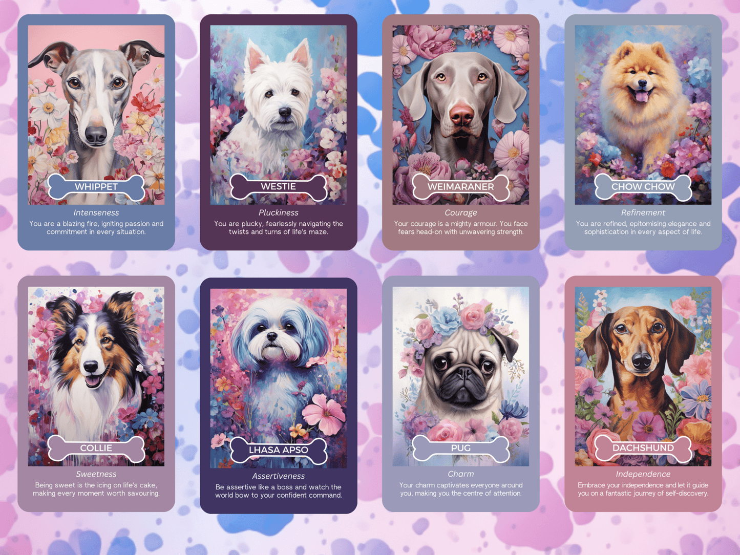 Dogs and Daisies Oracle 🐾 Loyal companions, blooming wisdom. - Hattie Thorn Tarot