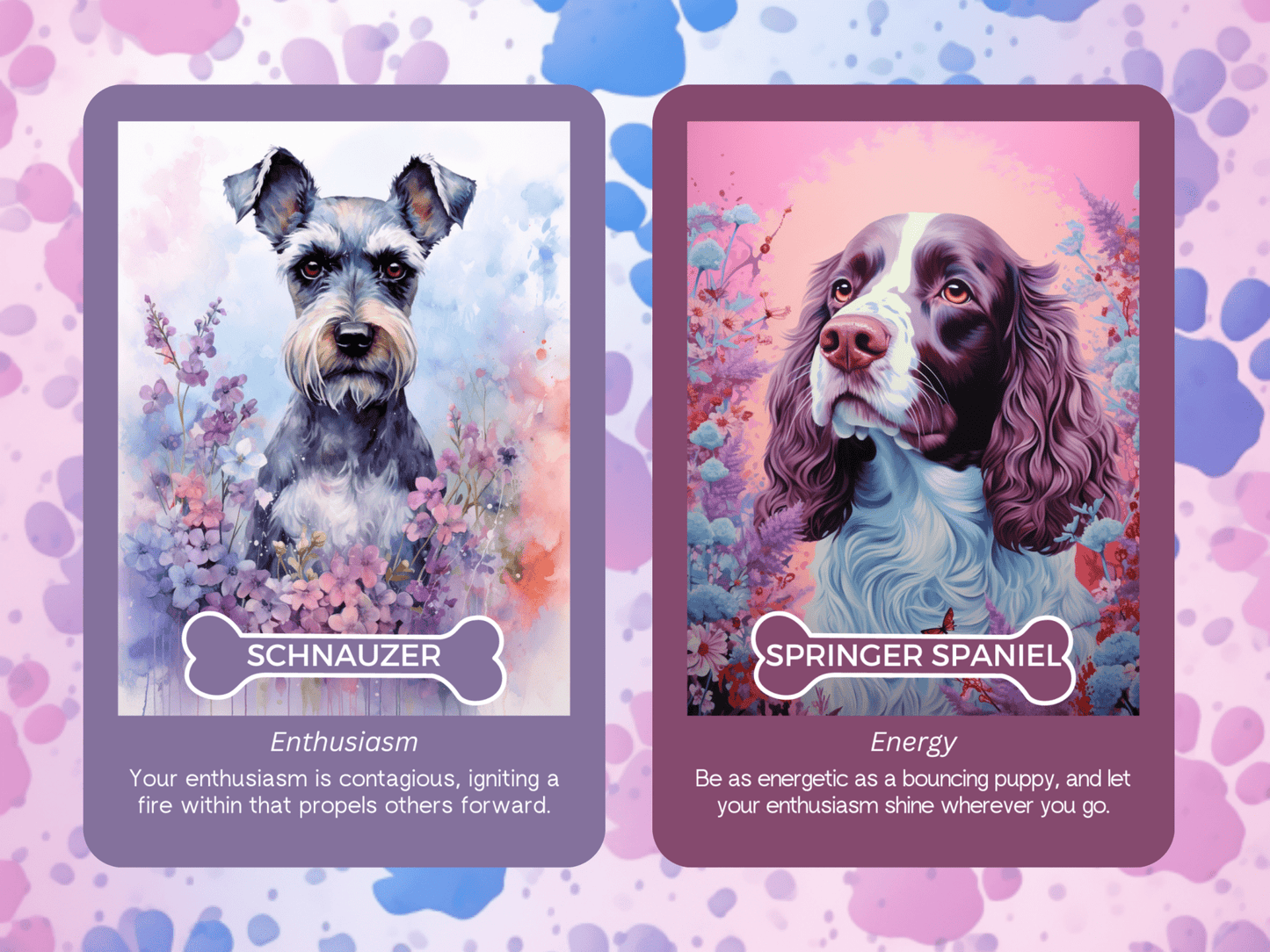 Dogs and Daisies Oracle 🐾 Loyal companions, blooming wisdom. - Hattie Thorn Tarot