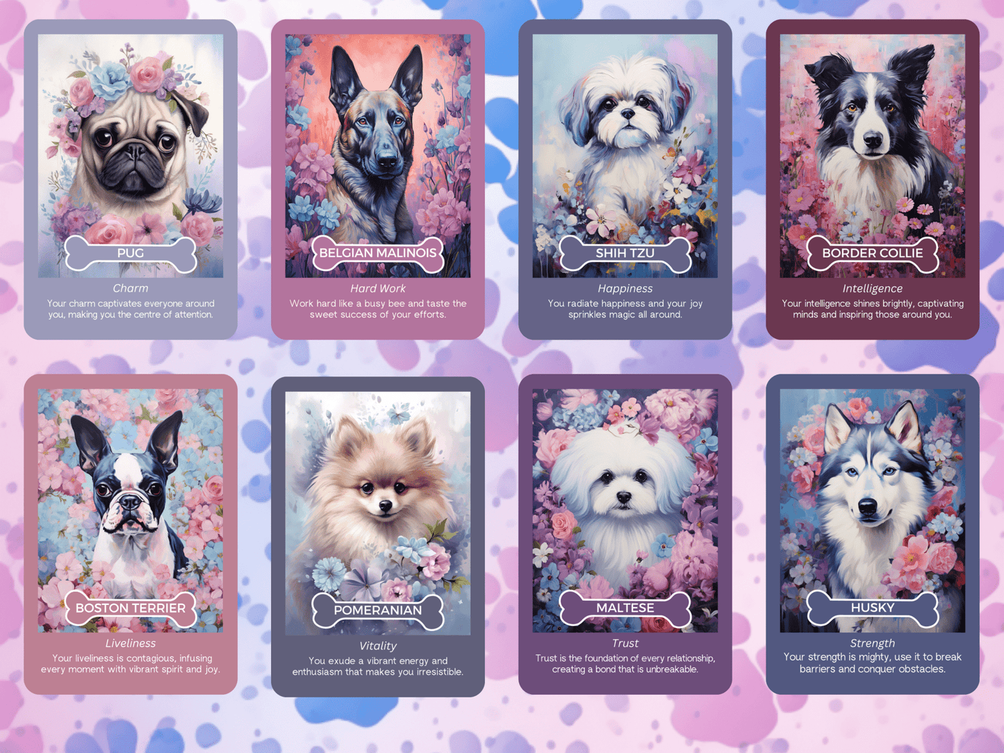 Dogs and Daisies Oracle 🐾 Loyal companions, blooming wisdom. - Hattie Thorn Tarot