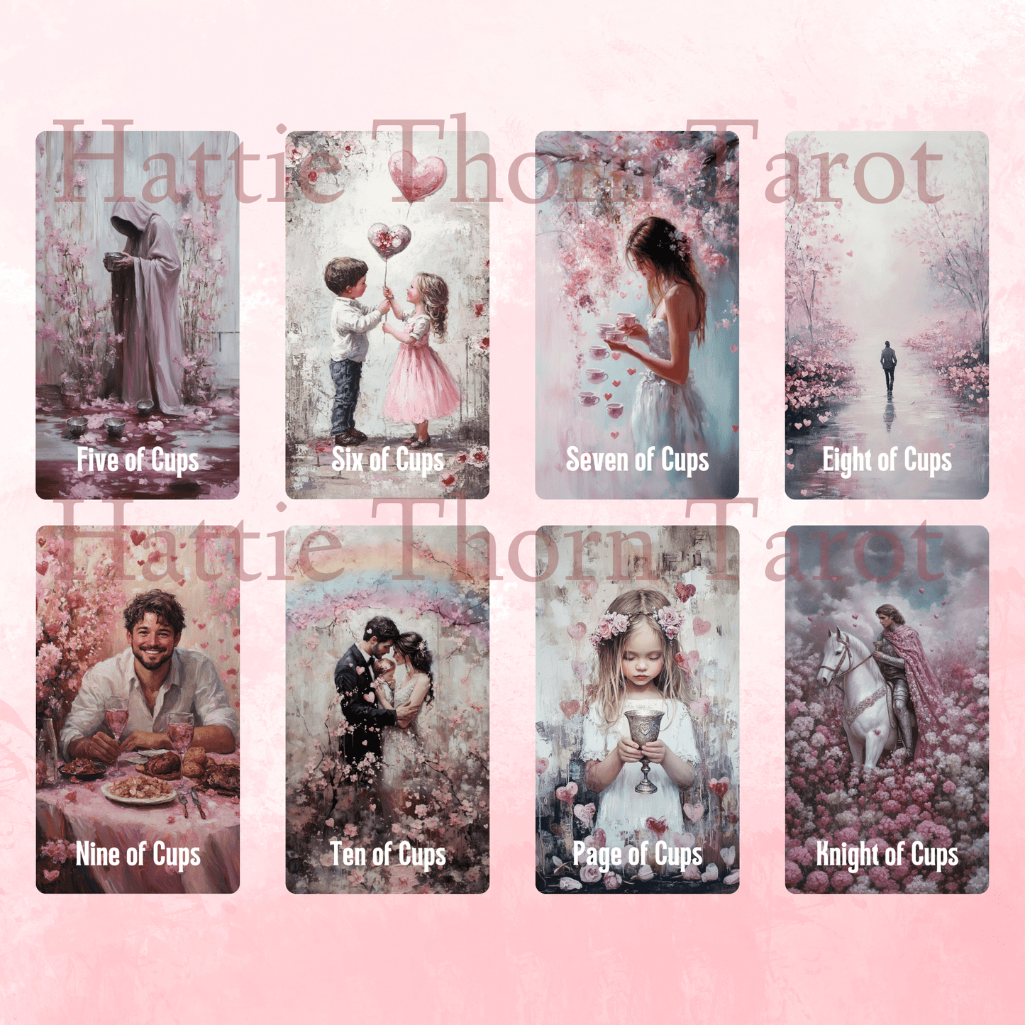 Lovers' Path Tarot 💖 A 78 - card tarot deck exploring love, connection, and the soulful art of romance - Hattie Thorn Tarot