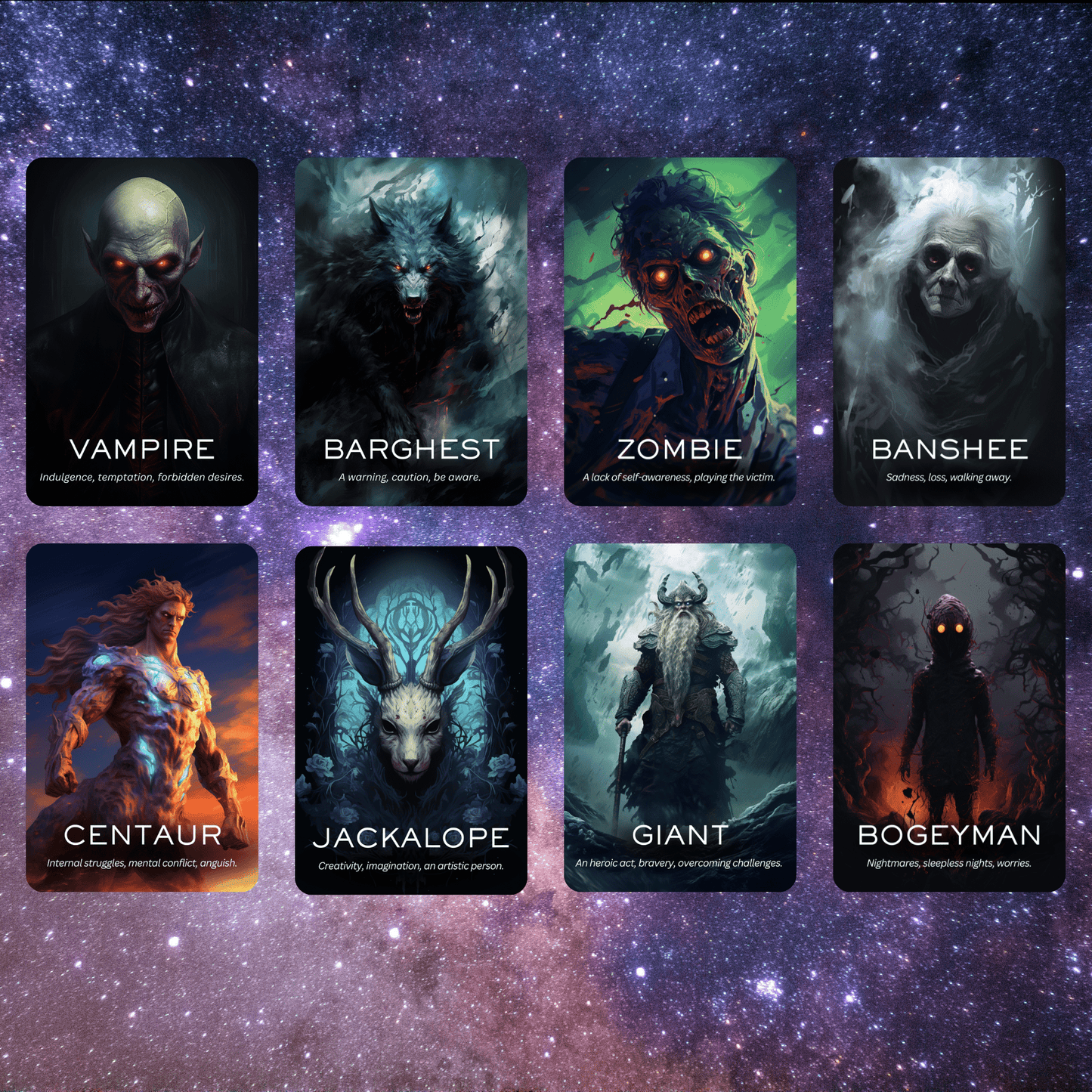 Myths & Monsters Oracle š Ancient legends. Hidden truths. One deck to summon them all. - Hattie Thorn Tarot