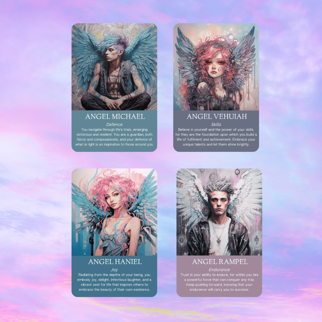 Retiring Soon! Modern Angel Oracle 🕊️ Heavenly wisdom with a modern voice — angelic guidance for everyday life. - Hattie Thorn Tarot