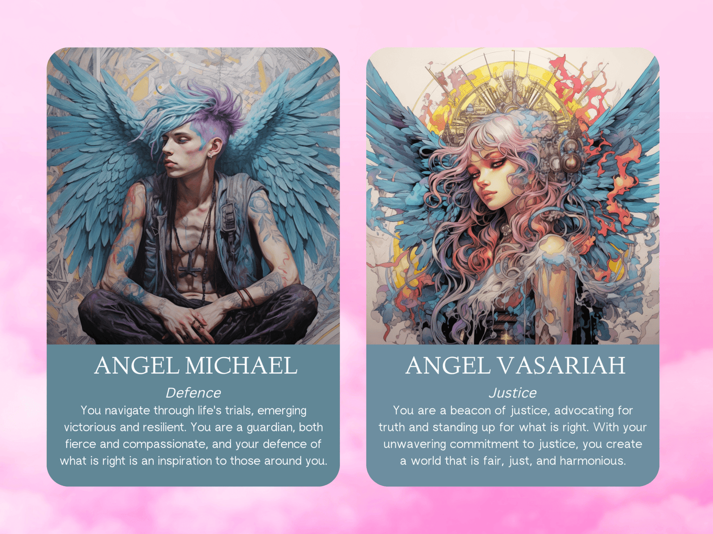Retiring Soon! Modern Angel Oracle 🕊️ Heavenly wisdom with a modern voice — angelic guidance for everyday life. - Hattie Thorn Tarot