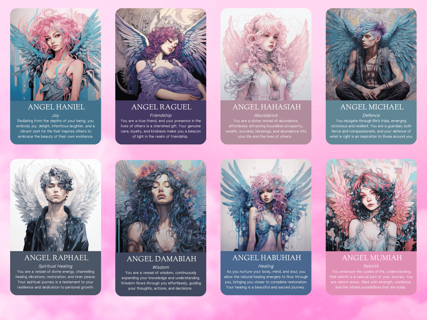 Retiring Soon! Modern Angel Oracle 🕊️ Heavenly wisdom with a modern voice — angelic guidance for everyday life. - Hattie Thorn Tarot