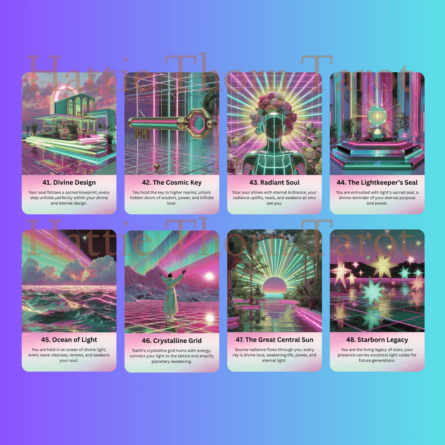 ✨ Starborn Oracle — A Celestial Gateway of Light & Remembrance ✨ - Hattie Thorn Tarot