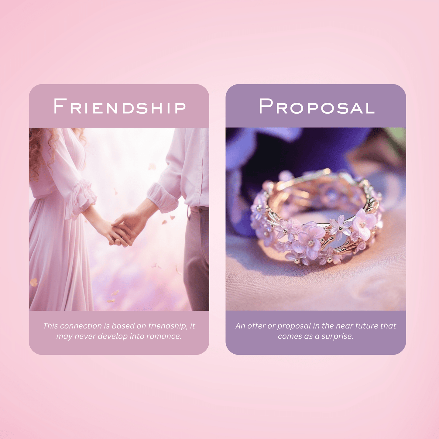 The Romance and Love Oracle š Unlock the secrets of the heart with this soulful 50 - card love oracle. - Hattie Thorn Tarot