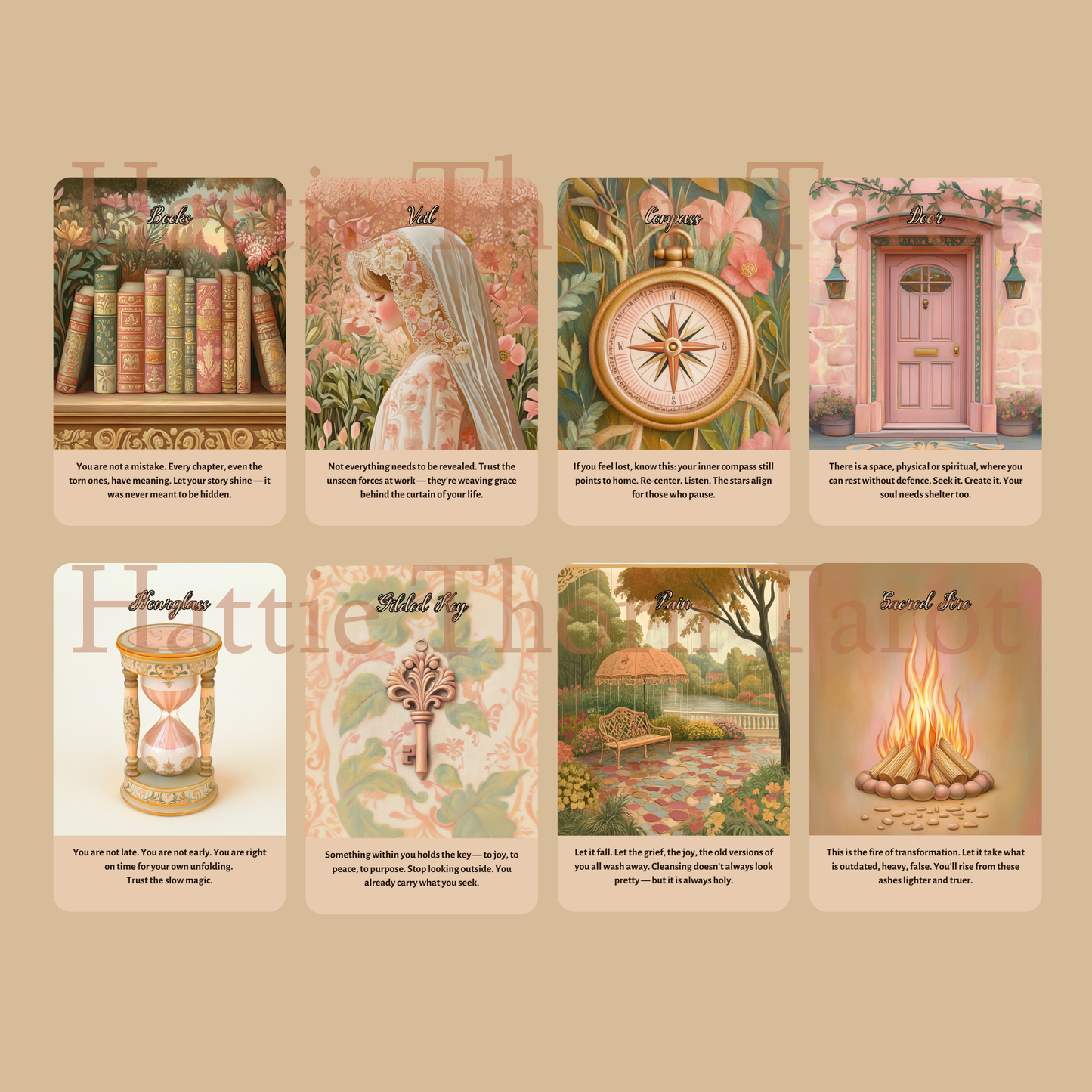 Angelic Bloom Oracle 👼 50 Angelic Insight Cards for Spiritual Connection