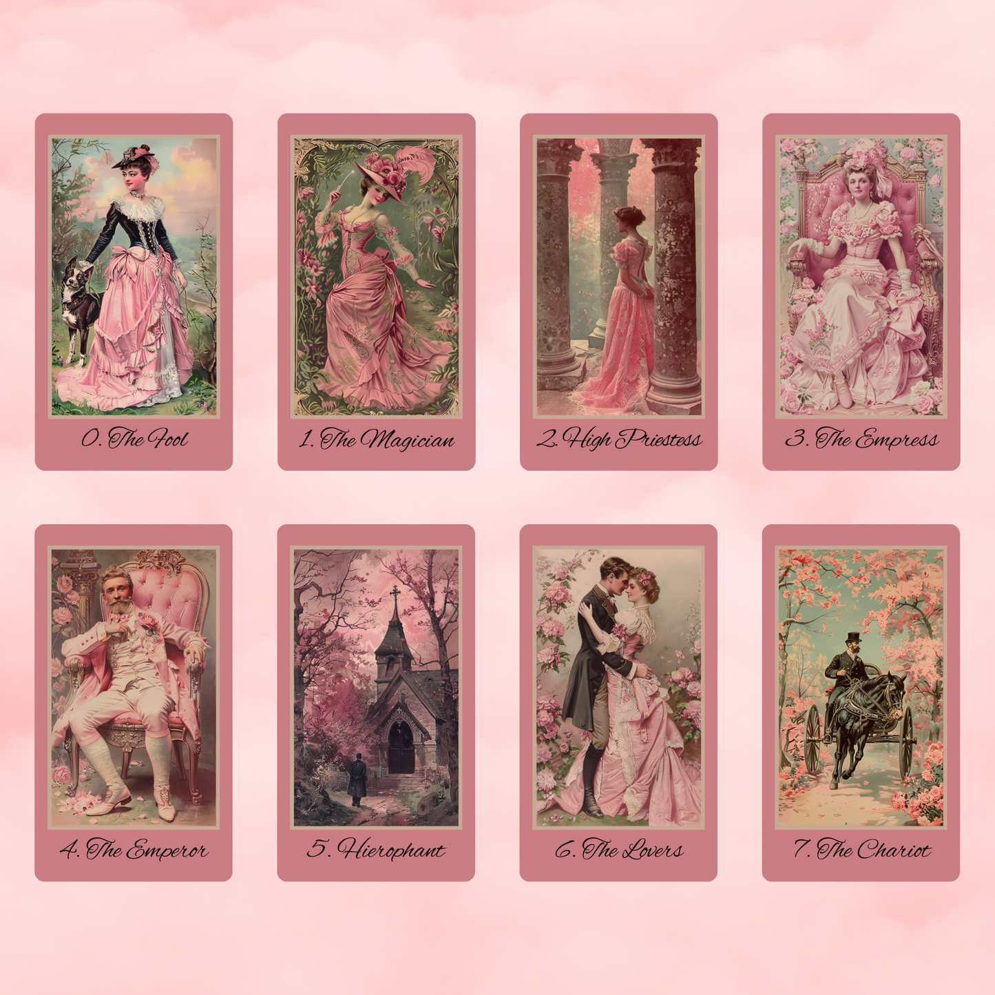 Victorian Muse Tarot by Hattie Thorn. Original Design 78 Card Deck Based on Rider Waite including Victorian Muse Tuck Box