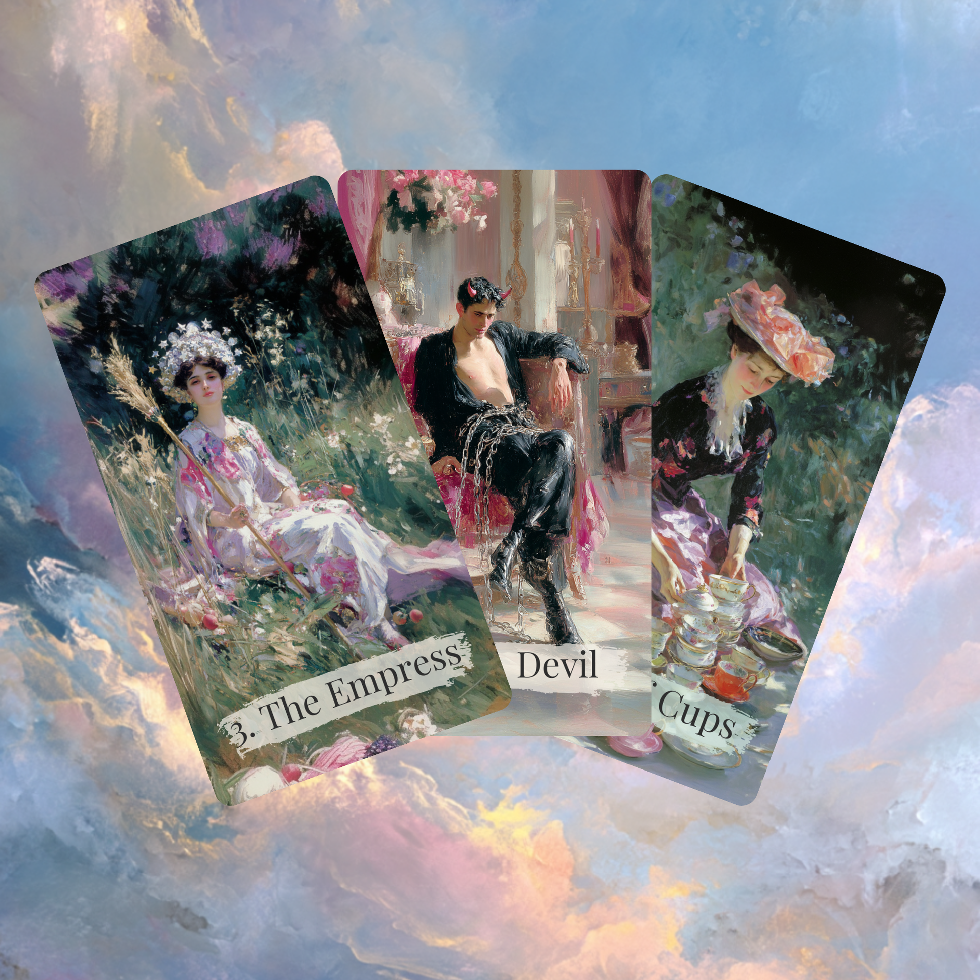 Belle Lumière Tarot 🌤️ A luminous fine art tarot deck inspired by light, movement, and painterly beauty - Hattie Thorn Tarot
