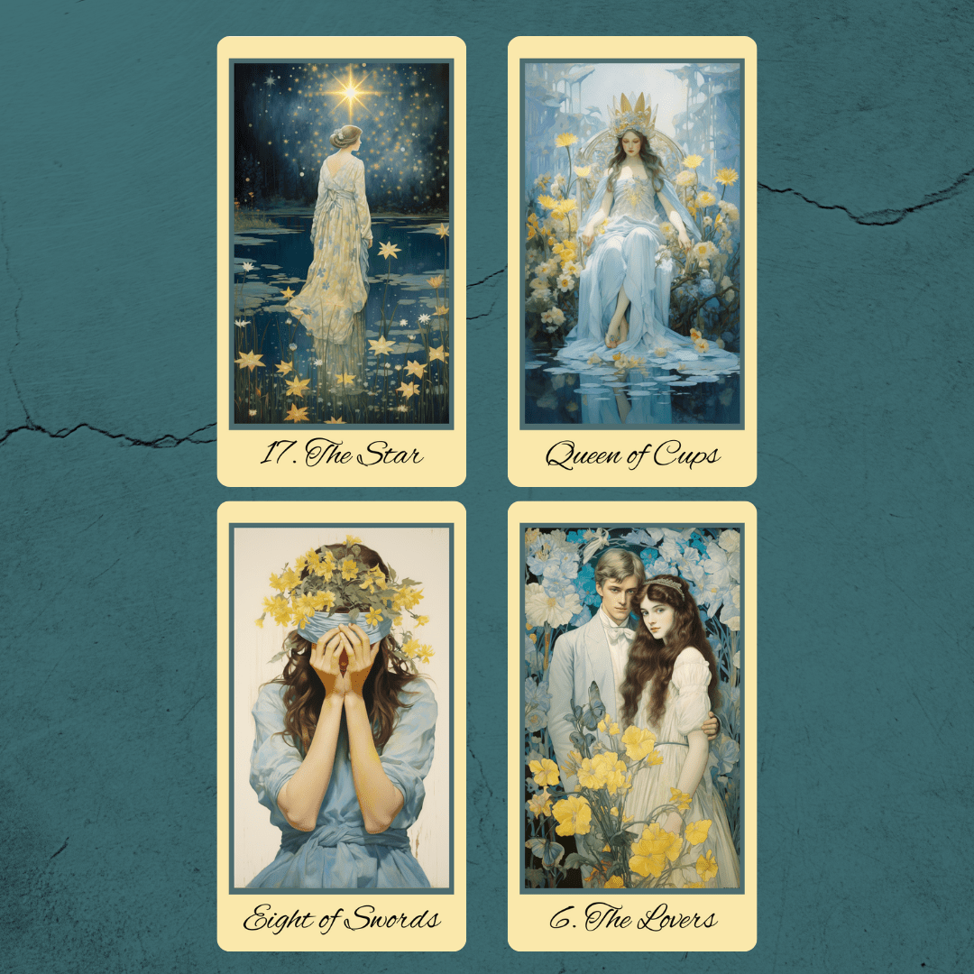 Bygone Spring Tarot 🌼 A vintage - inspired tarot deck blooming with pastel charm and springtime nostalgia - Hattie Thorn Tarot