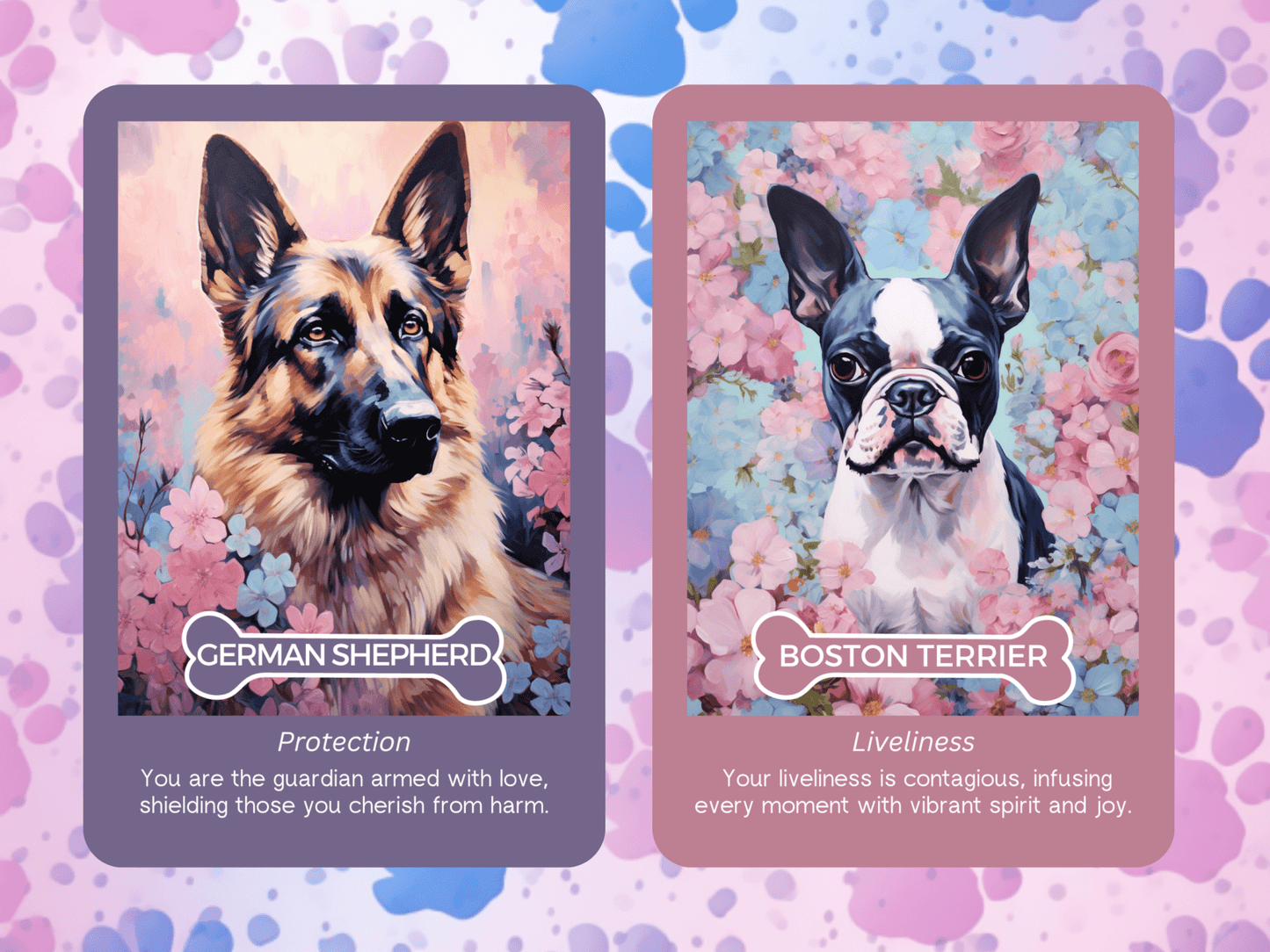 Dogs and Daisies Oracle 🐾 Loyal companions, blooming wisdom. - Hattie Thorn Tarot