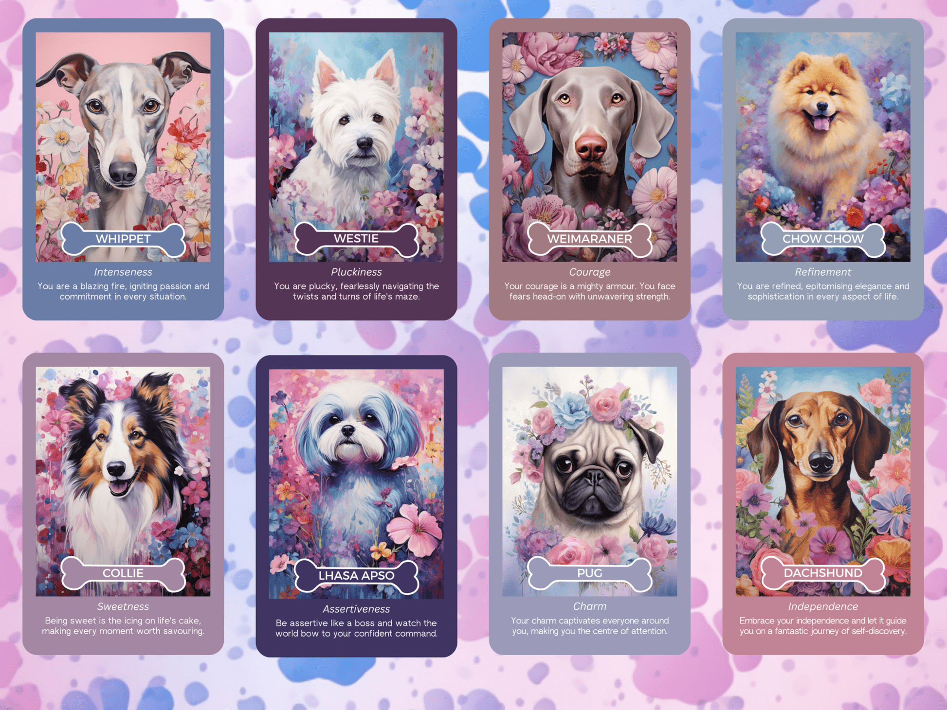 Dogs and Daisies Oracle 🐾 Loyal companions, blooming wisdom. - Hattie Thorn Tarot
