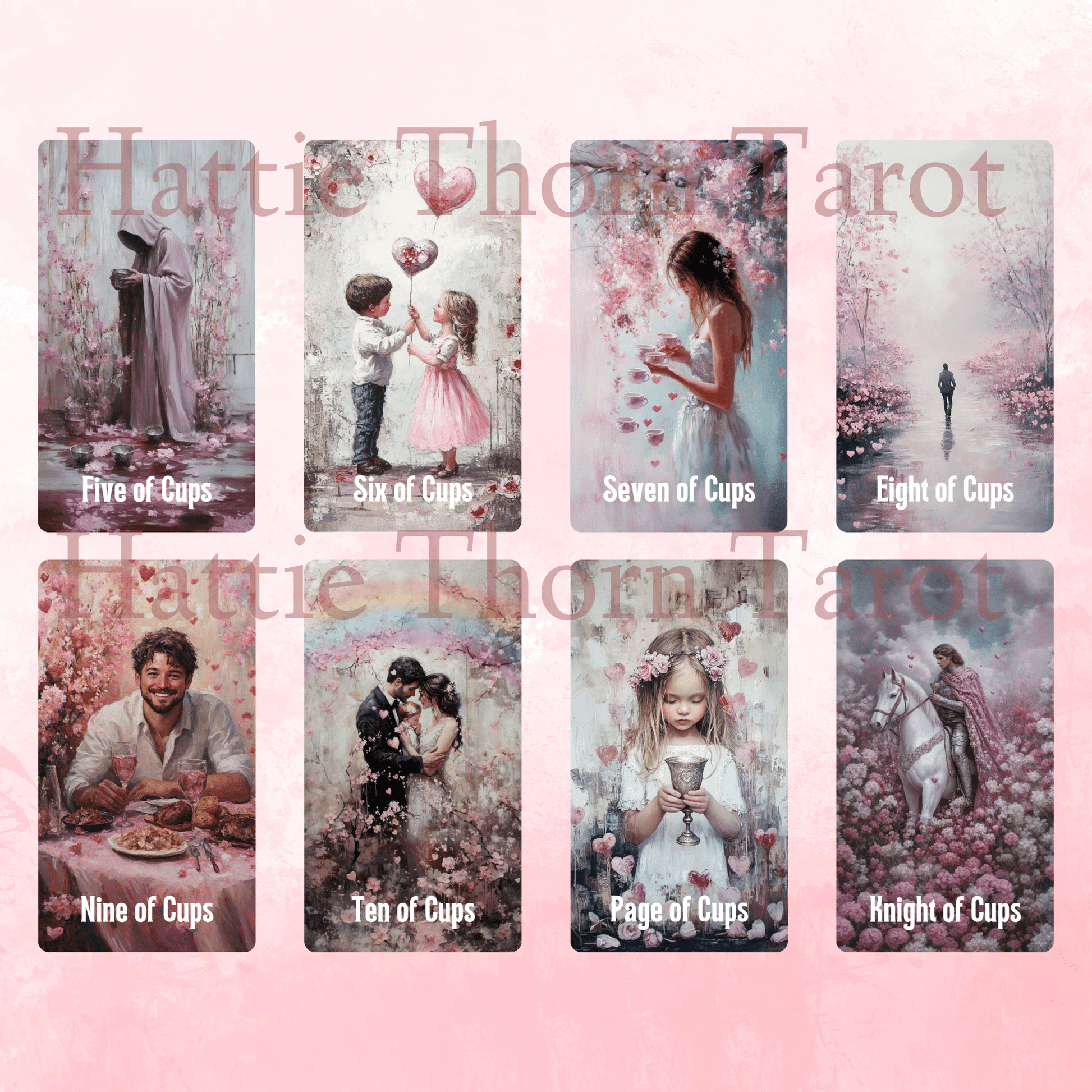 Lovers' Path Tarot 💖 A 78 - card tarot deck exploring love, connection, and the soulful art of romance - Hattie Thorn Tarot