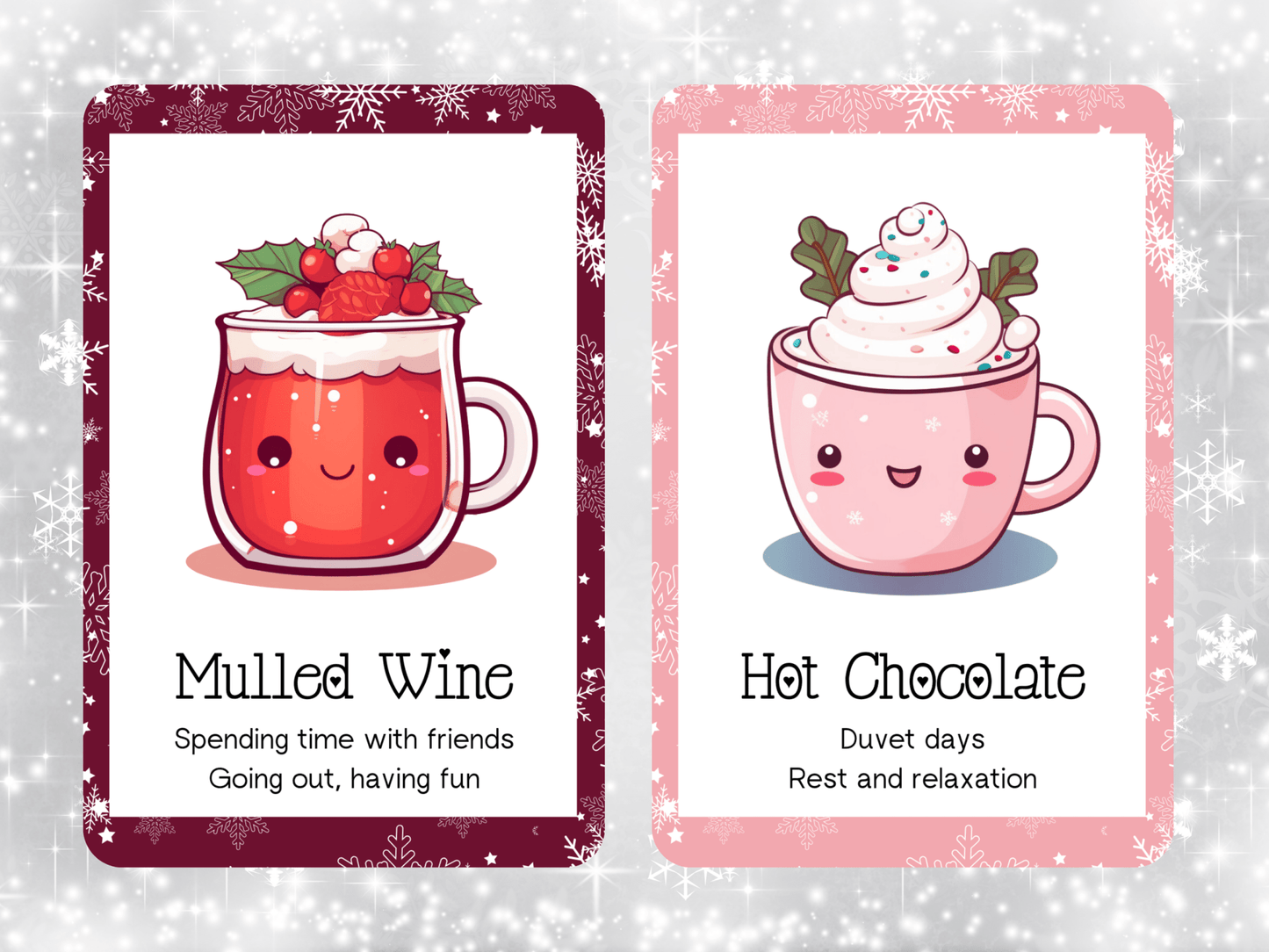 Retiring Soon! Cute Kawaii Christmas Oracle 🎄 A festive deck of joy, sweetness, and gentle seasonal guidance. - Hattie Thorn Tarot