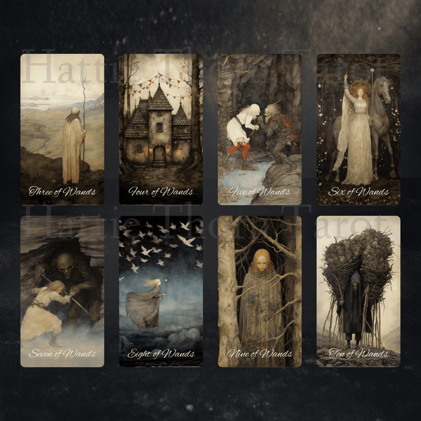 Shadow Fates Tarot 🌑 A limited Collector’s Edition tarot deck featurin