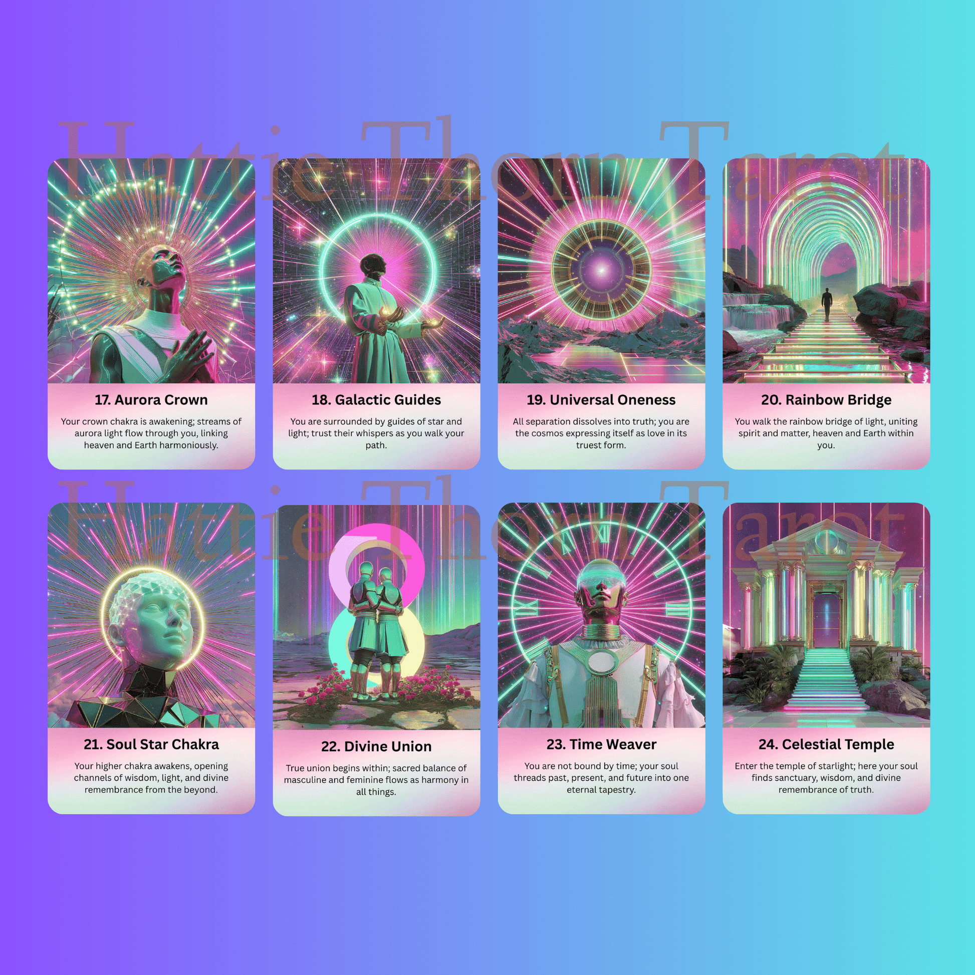 ✨ Starborn Oracle — A Celestial Gateway of Light & Remembrance ✨ - Hattie Thorn Tarot