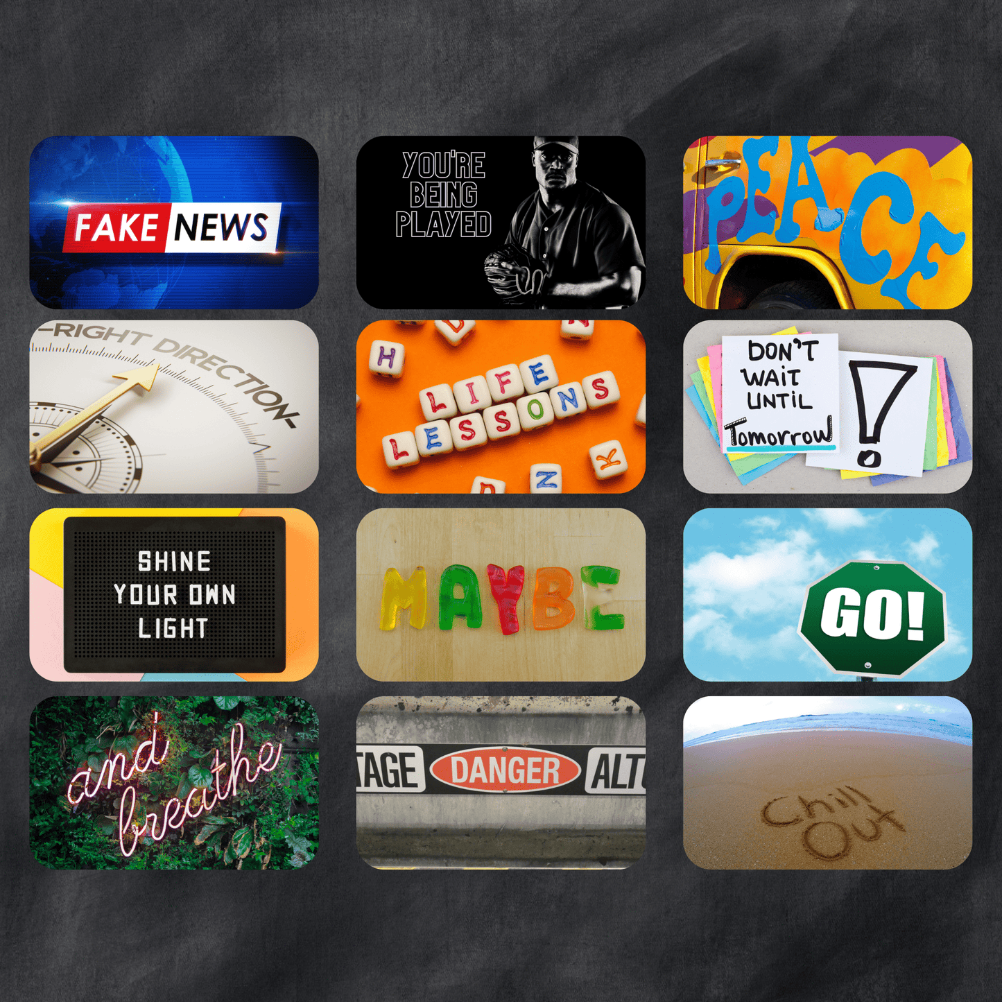 Straight Talking Classic 🗣️ ♦ Direct clarifier cards that cut through confusion and say exactly what needs to be said. - Hattie Thorn Tarot