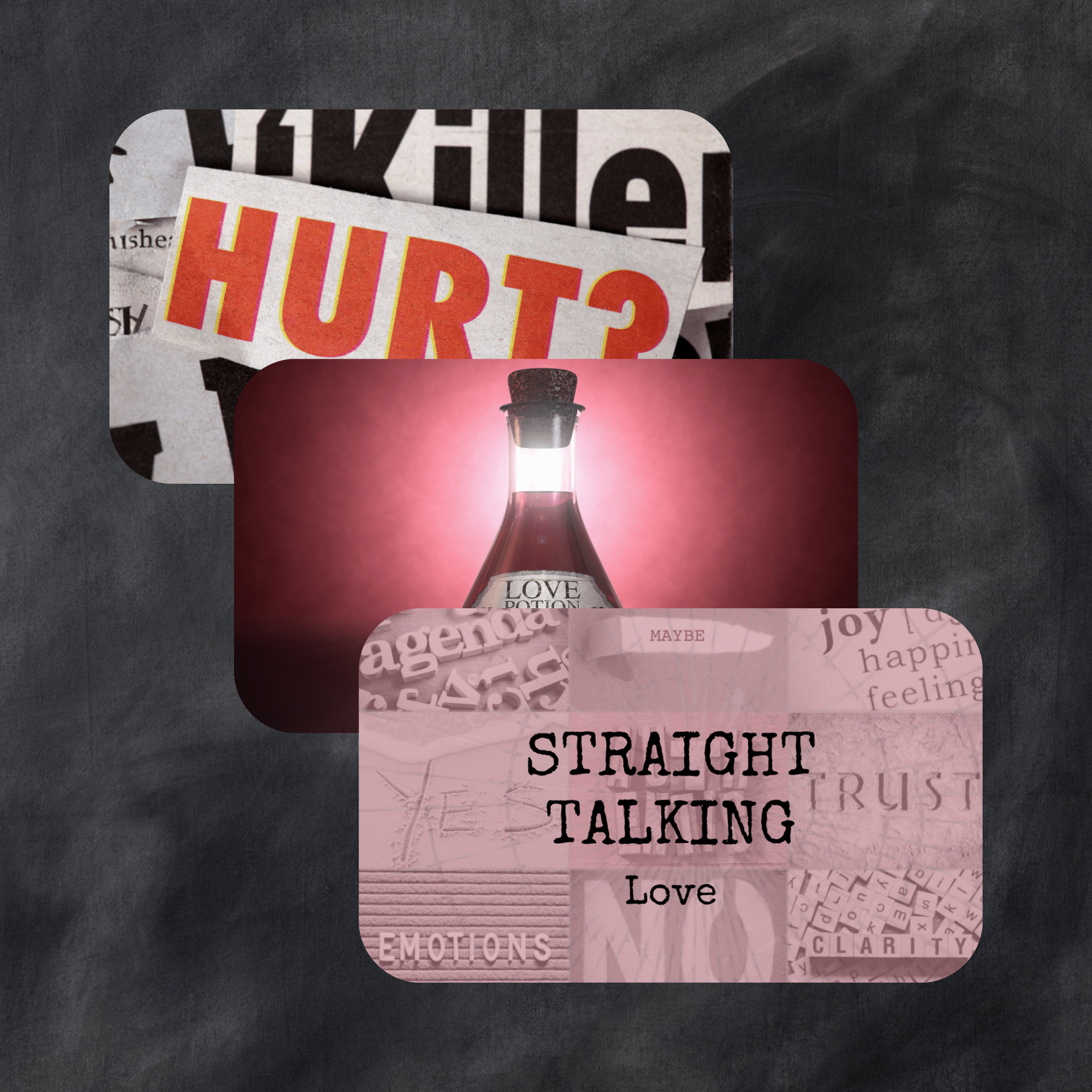 Straight Talking Tarot Bundle ♦ The complete direct - answer tarot system with four powerful clarifier decks 🔮 - Hattie Thorn Tarot