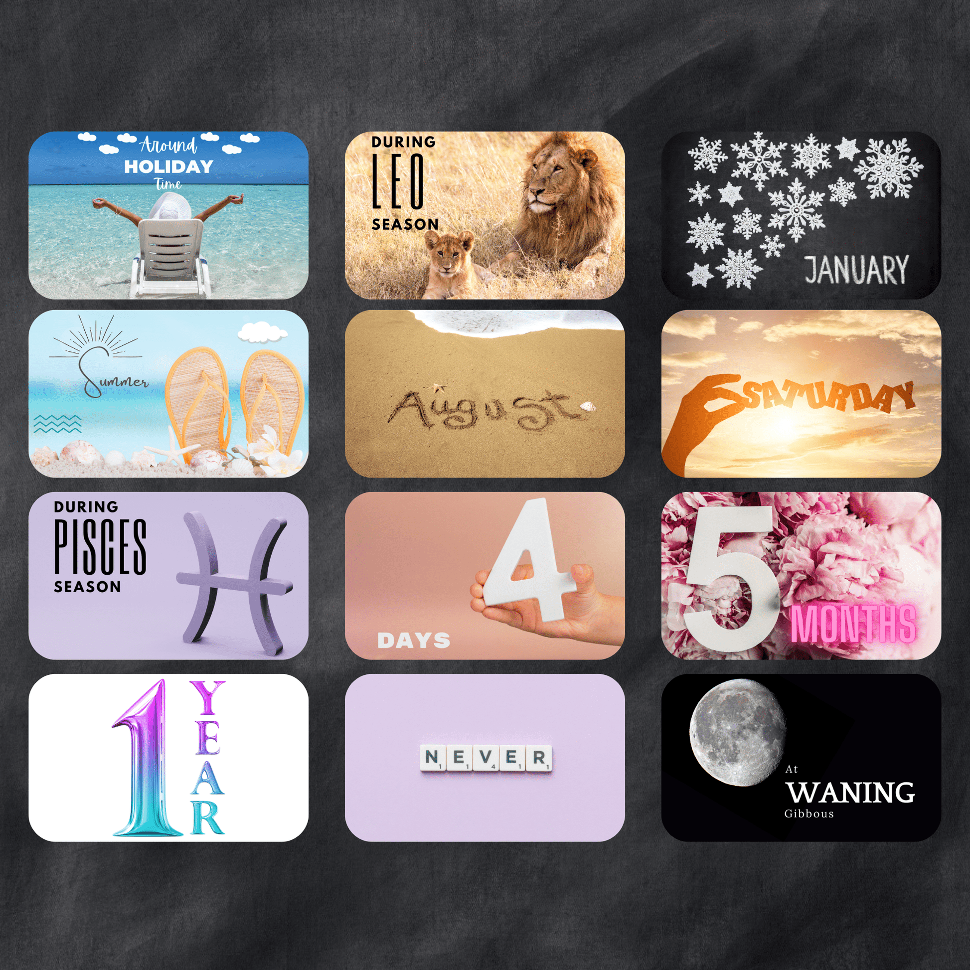 Straight Talking Time ⏳ ♦ Timing clarifiers for when something is coming, unfolding, or not quite ready yet. - Hattie Thorn Tarot